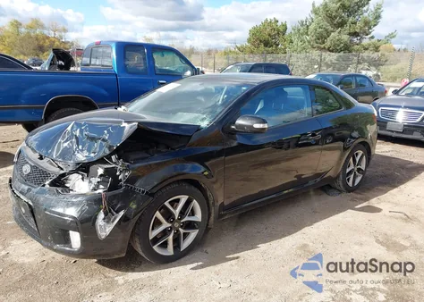 2010 Kia Forte Koup Sx z USA, uszkodzony, nr VIN KNAFW6A37A5121842